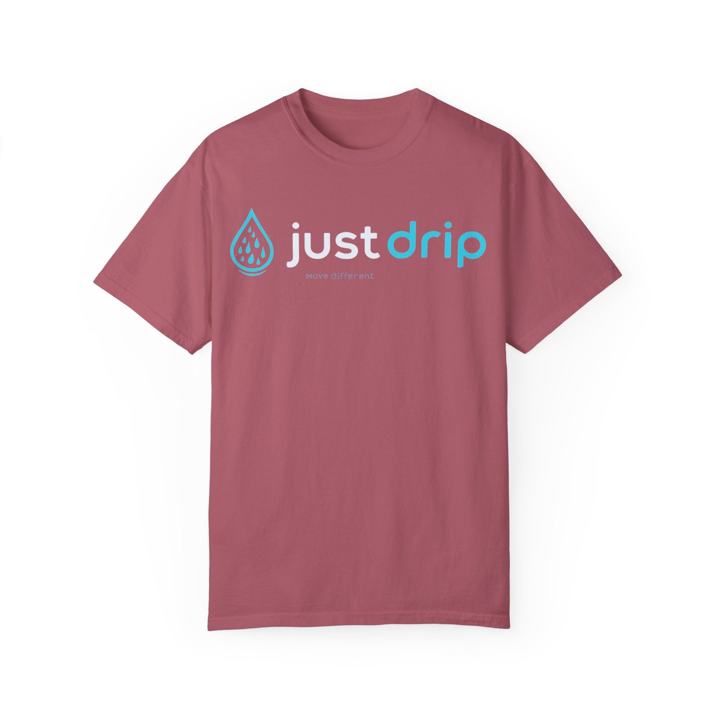 JUST DRIP Male/Female Garment-Dyed T-shirt