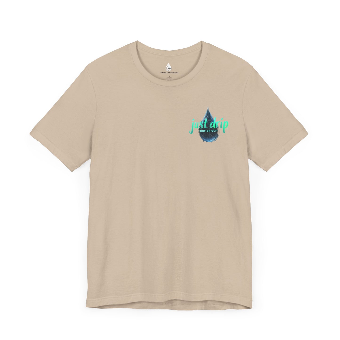 Unisex Jersey Tee - 'Quit or Drip' Confidants Tee