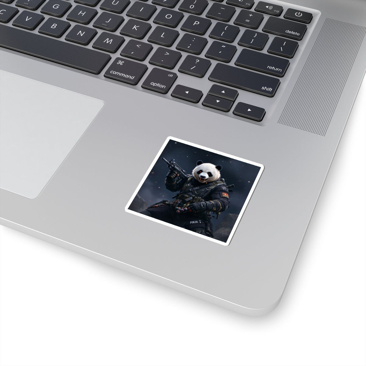 Cool Panda Gamer "JUST DRIP" Cut Stickers - Perfect for Laptops & Gear