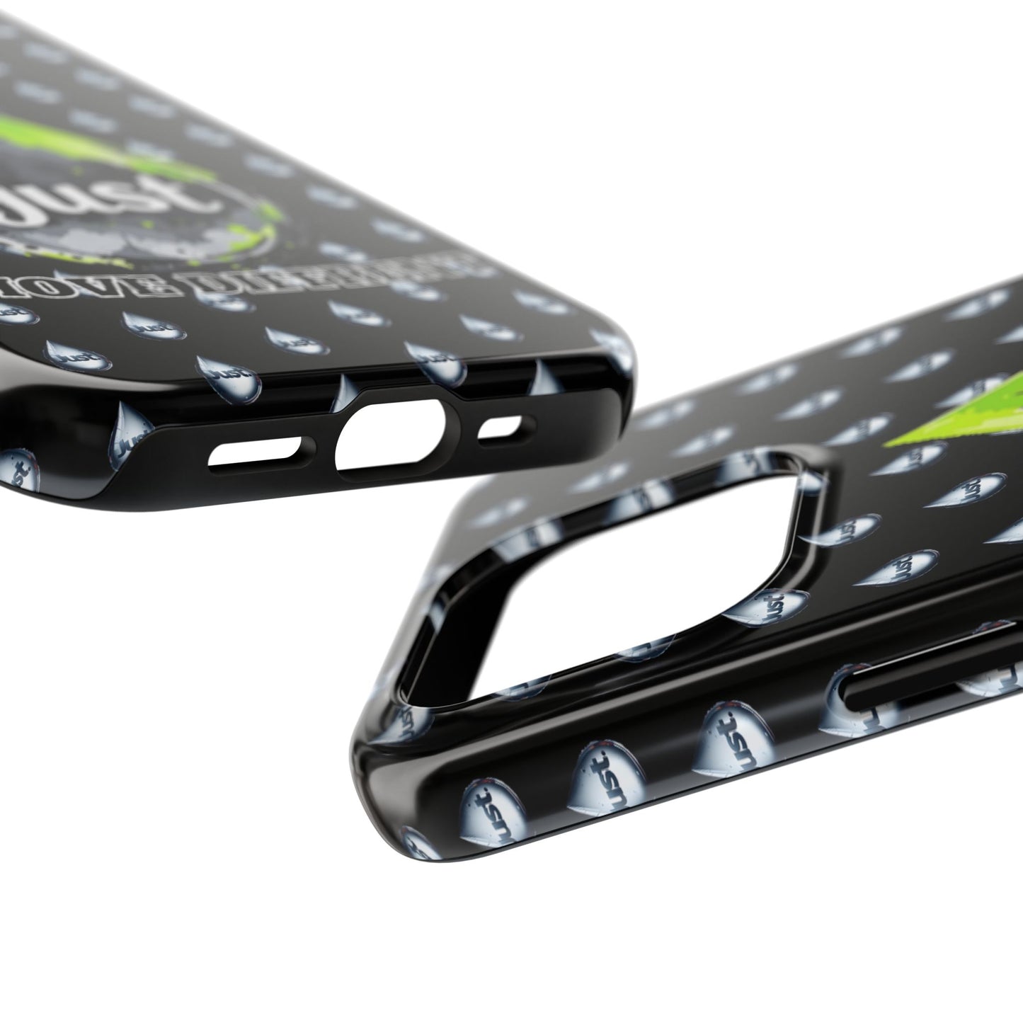 I Phone Case/Samsung -BY "JUST DRIP"- "Move Different" Design, Durable Protection for Active Lifestyles