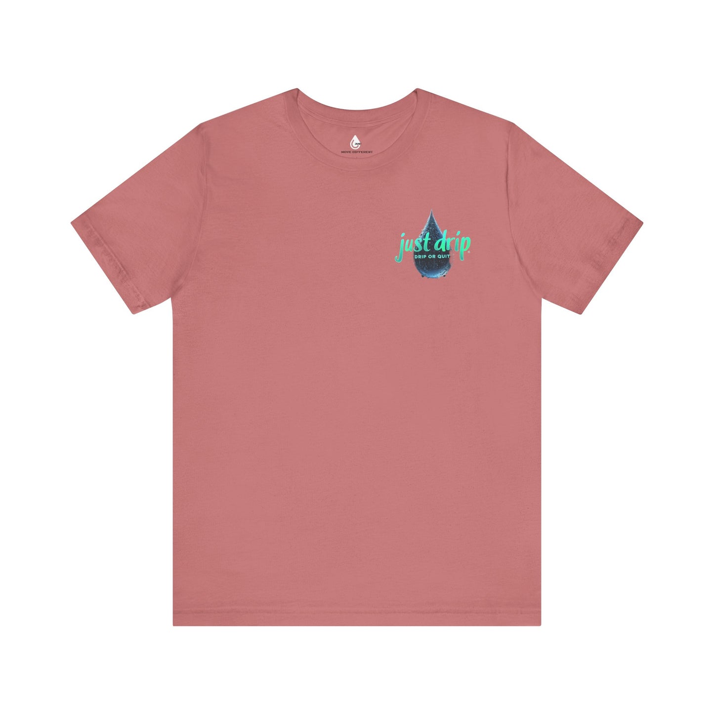 Unisex Jersey Tee - 'Quit or Drip' Confidants Tee