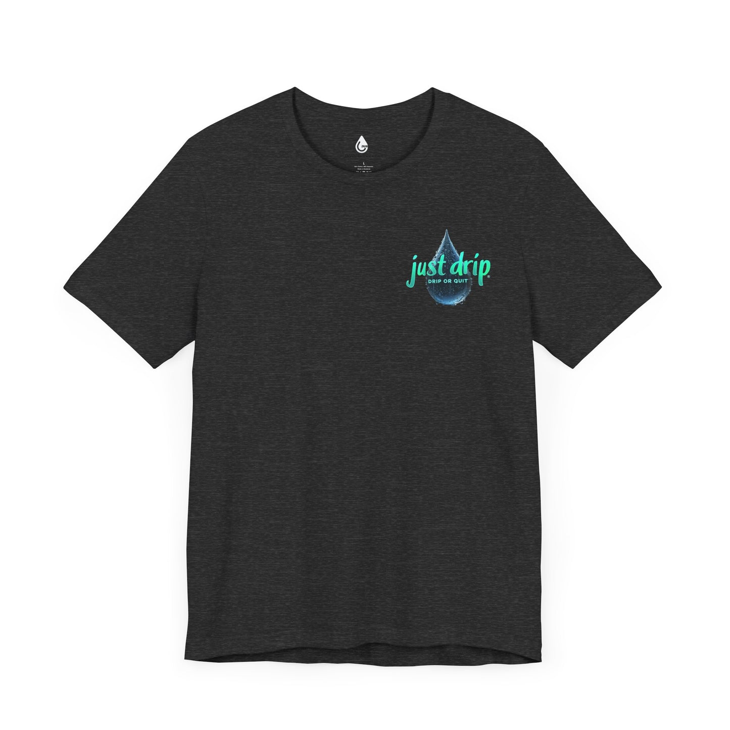 Unisex Jersey Tee - 'Quit or Drip' Confidants Tee