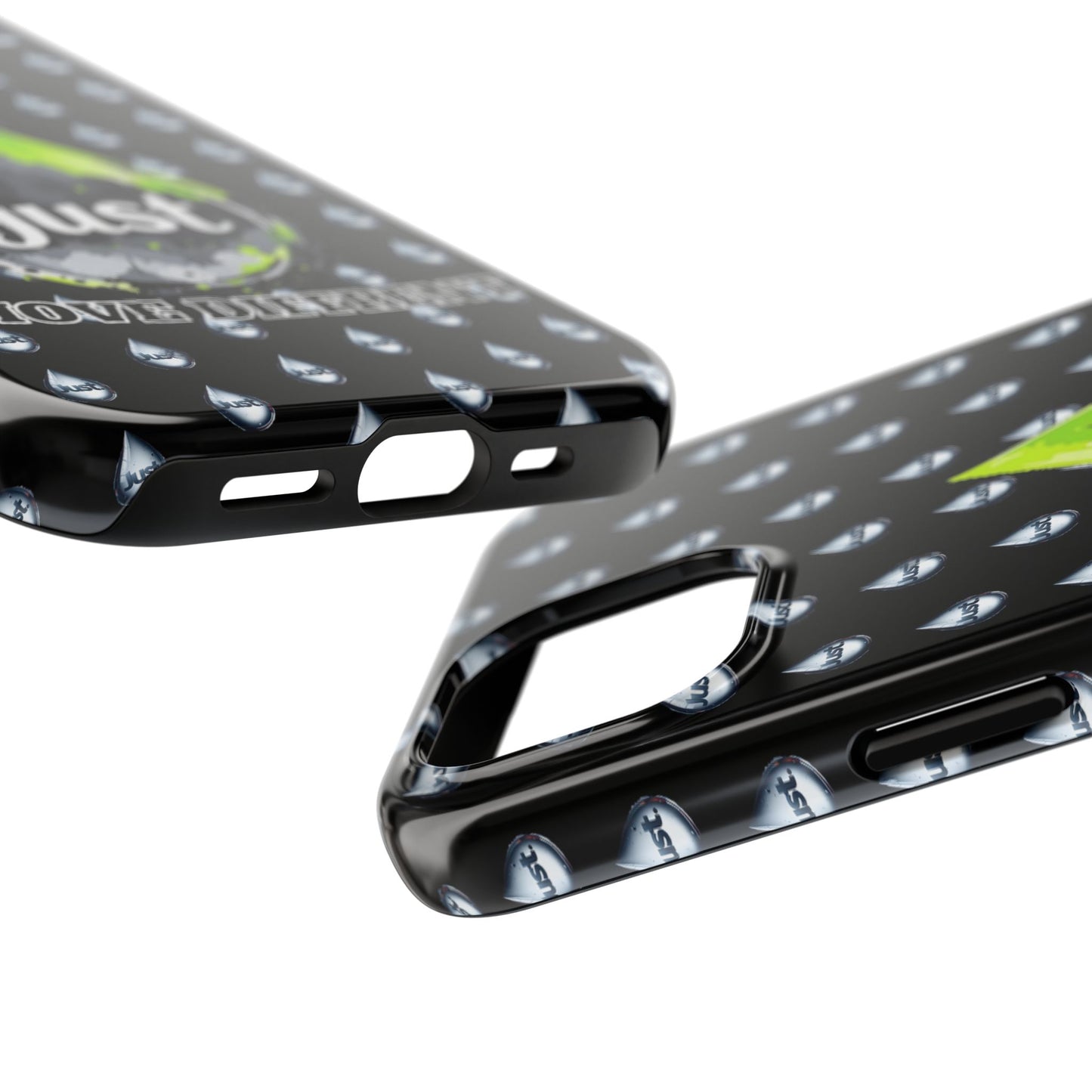 I Phone Case/Samsung -BY "JUST DRIP"- "Move Different" Design, Durable Protection for Active Lifestyles