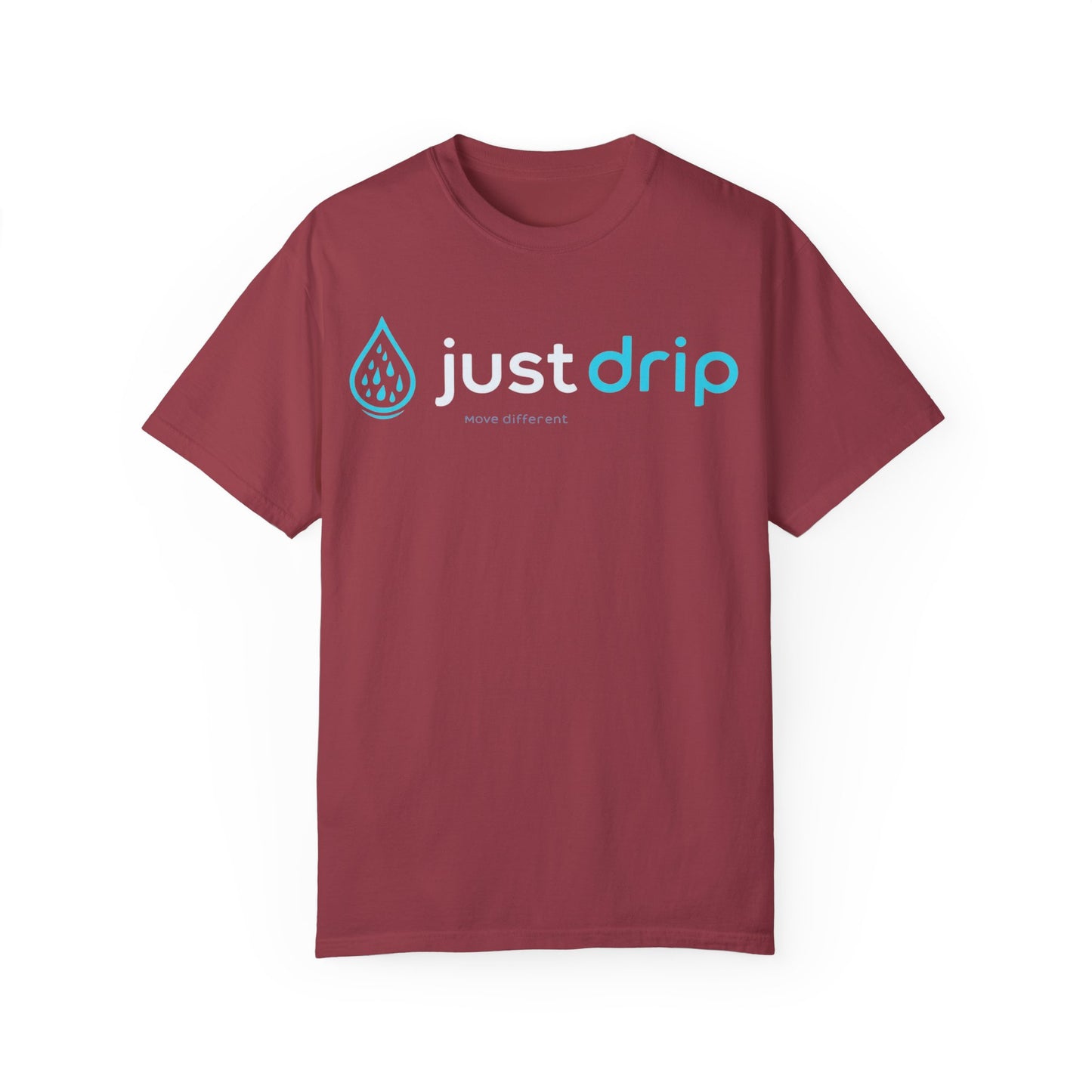 JUST DRIP Male/Female Garment-Dyed T-shirt