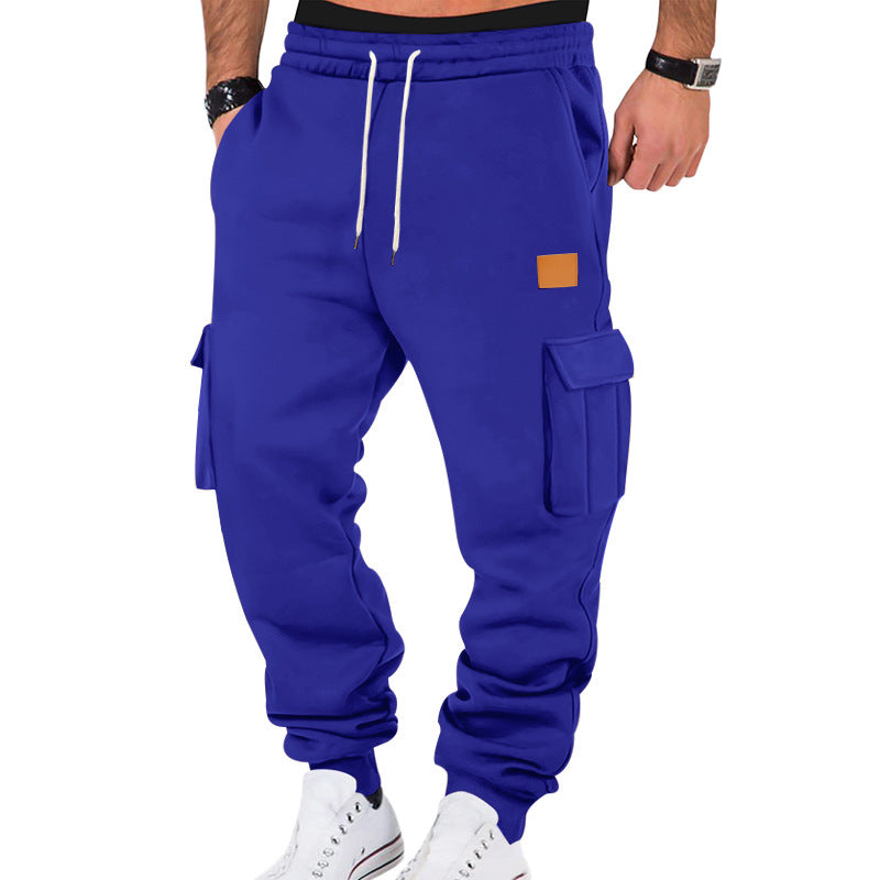 Pantalones deportivos cargo multibolsillos para hombre