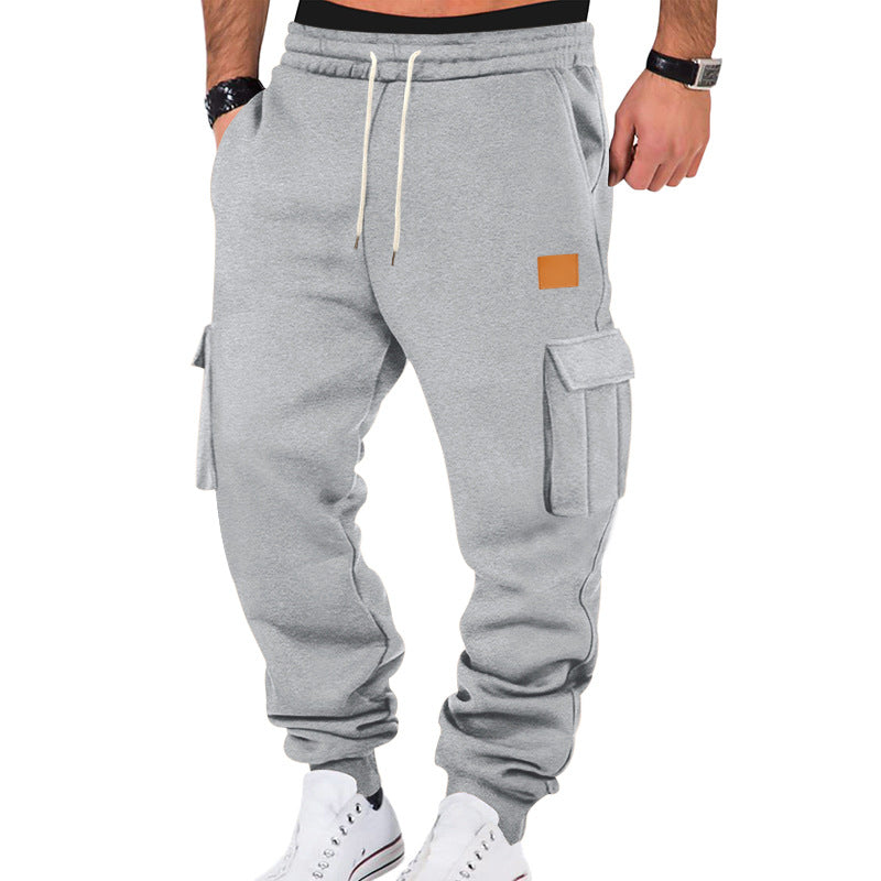 Pantalones deportivos cargo multibolsillos para hombre