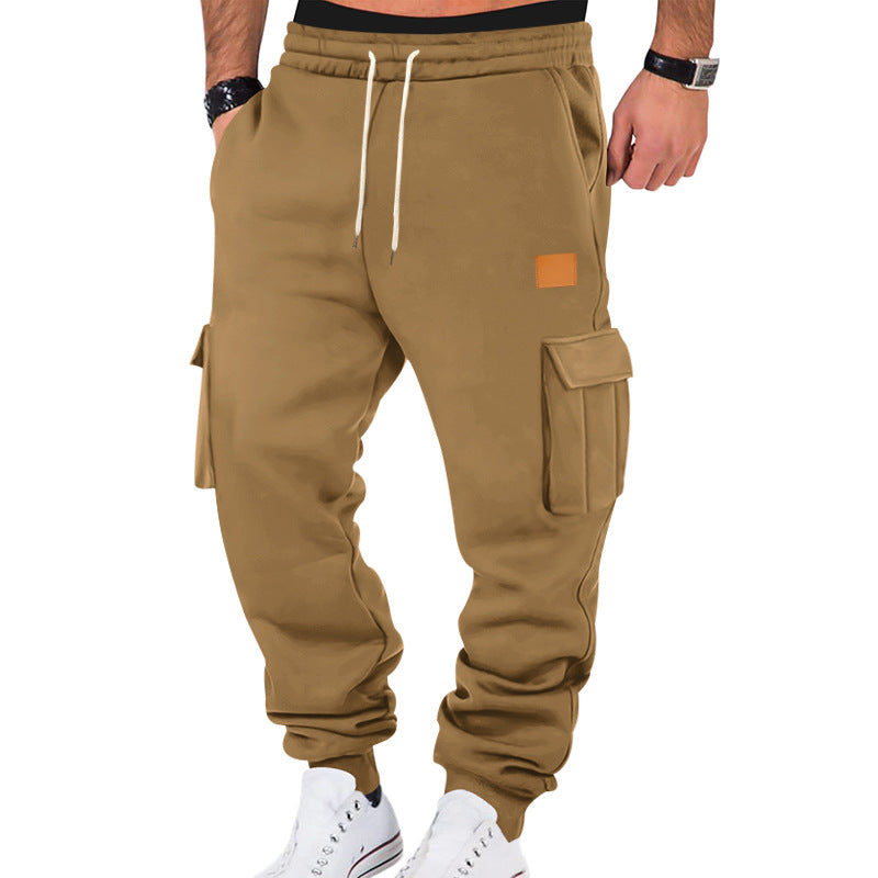 Pantalones deportivos cargo multibolsillos para hombre