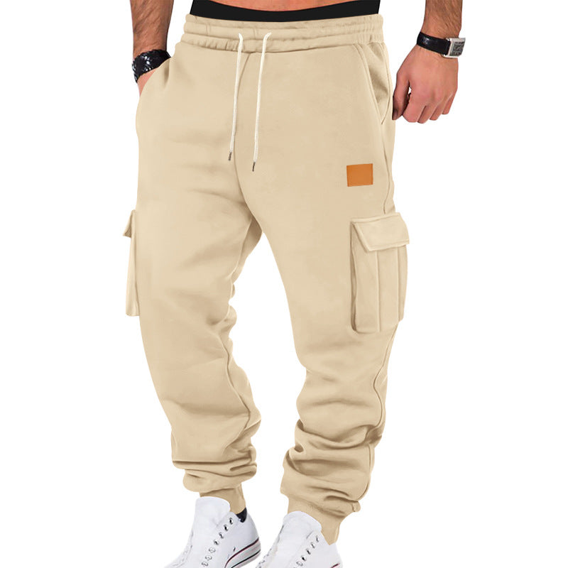 Pantalones deportivos cargo multibolsillos para hombre