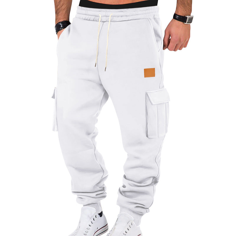 Pantalones deportivos cargo multibolsillos para hombre