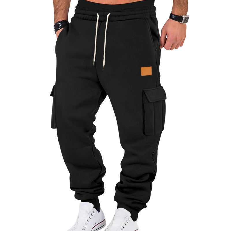 Pantalones deportivos cargo multibolsillos para hombre