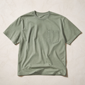 Boxy Pocket Tee — Sage Green