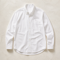 Oxford Cotton Shirt — Cloud White