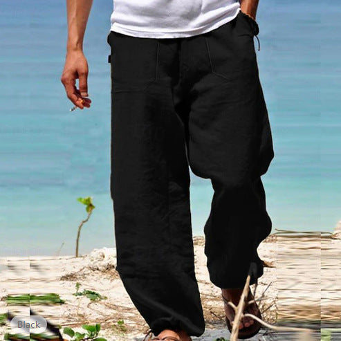 Men's Slightly Stretch Embroidered