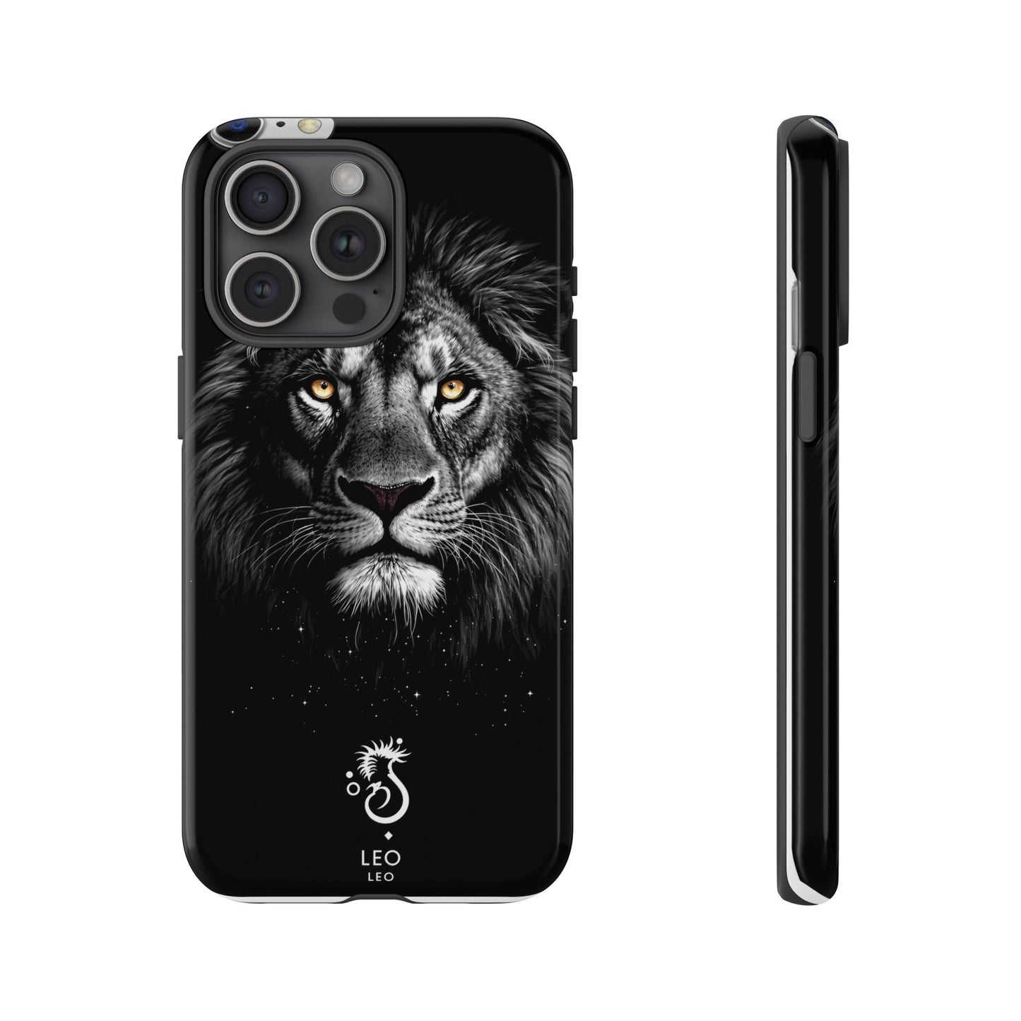 Funda para teléfono Leo Lion: resistente y elegante.