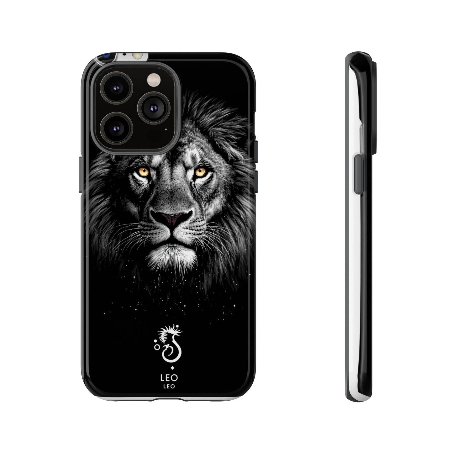 Funda para teléfono Leo Lion: resistente y elegante.
