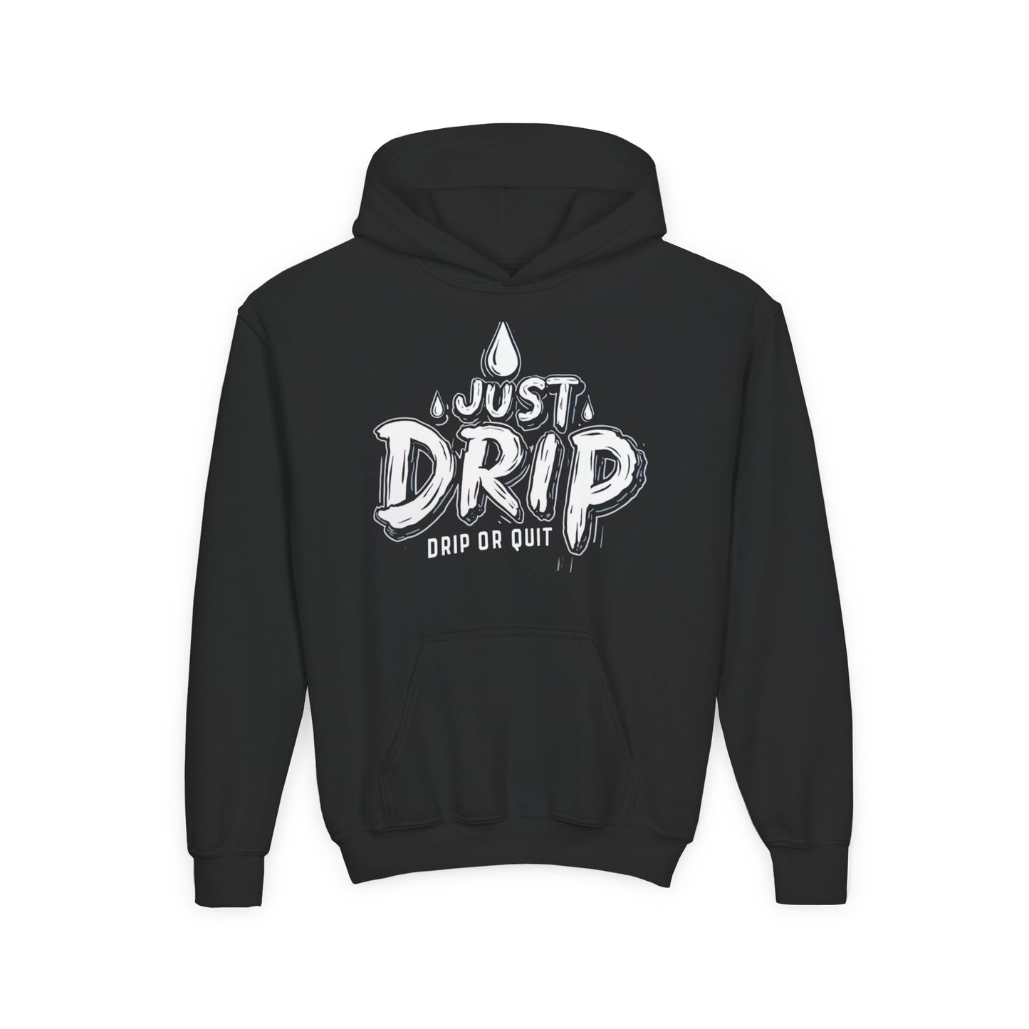 Youth Heavy Blend Hooded Sweatshirt From "JUST DRIP".