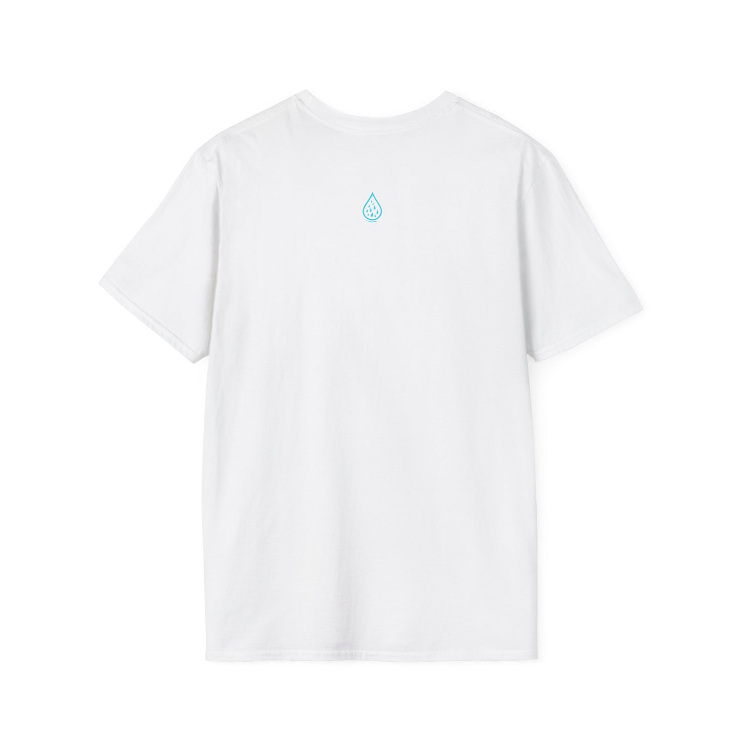 Camiseta unisex Just Drip Softstyle: diseño minimalista para una comodidad informal 