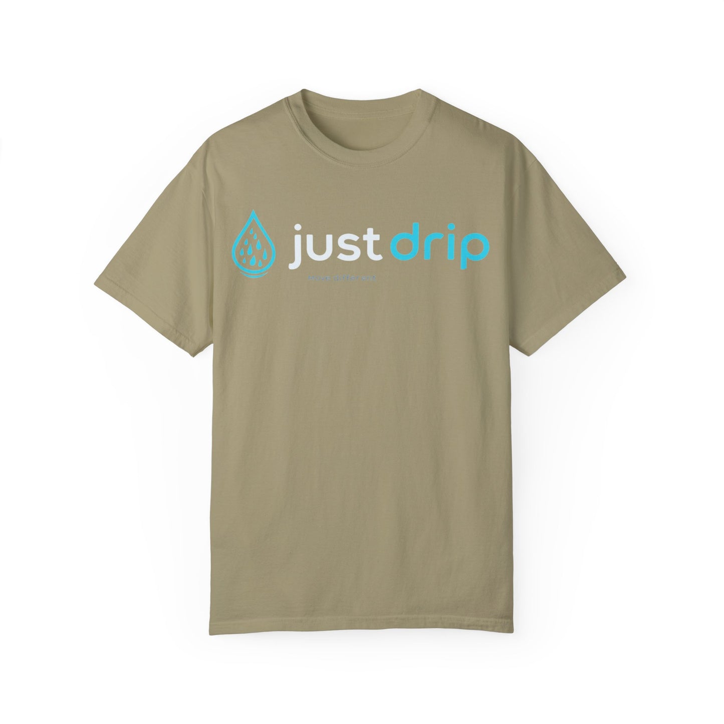 JUST DRIP Male/Female Garment-Dyed T-shirt