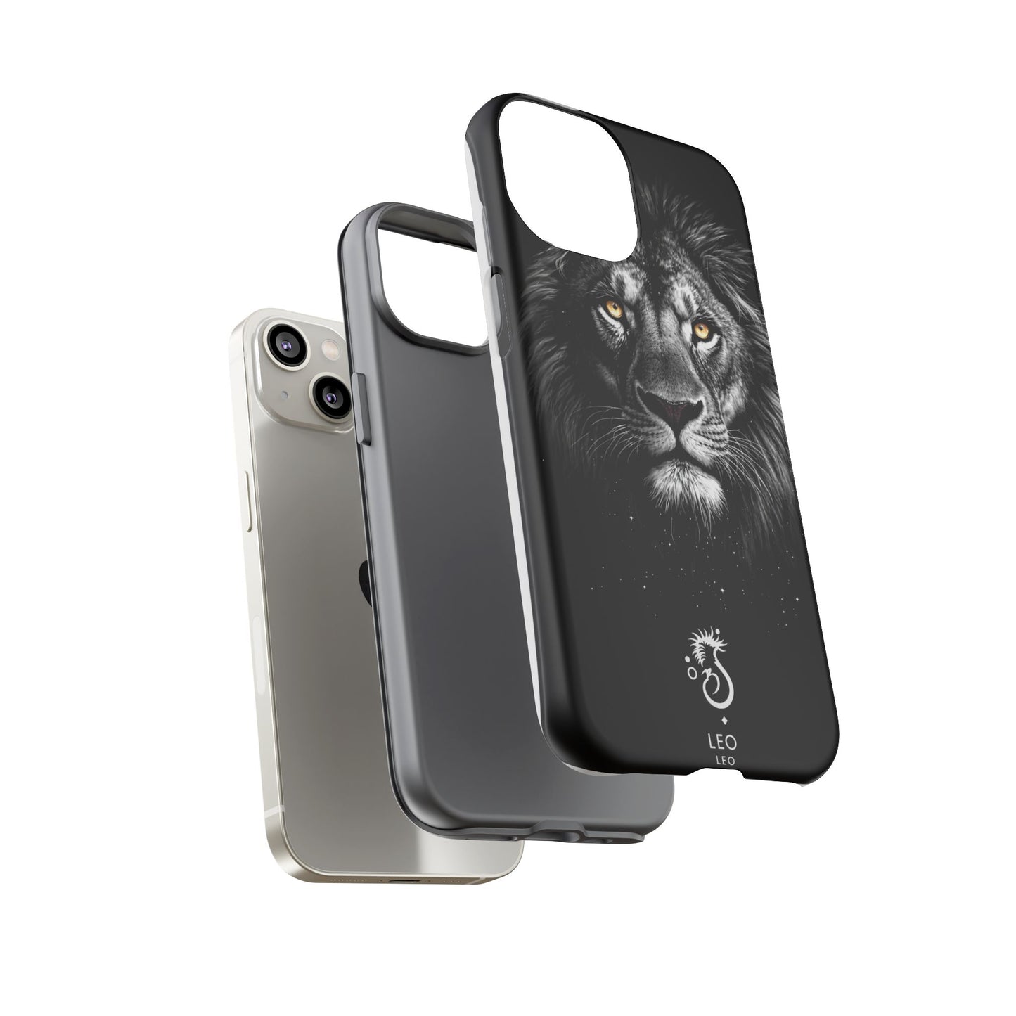 Funda para teléfono Leo Lion: resistente y elegante.
