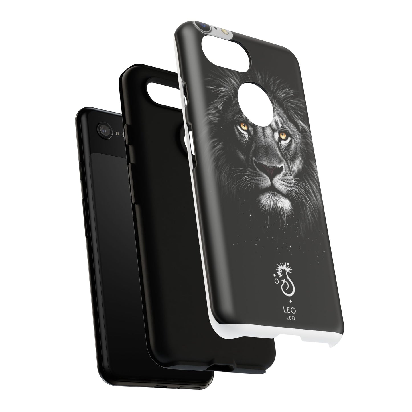 Funda para teléfono Leo Lion: resistente y elegante.