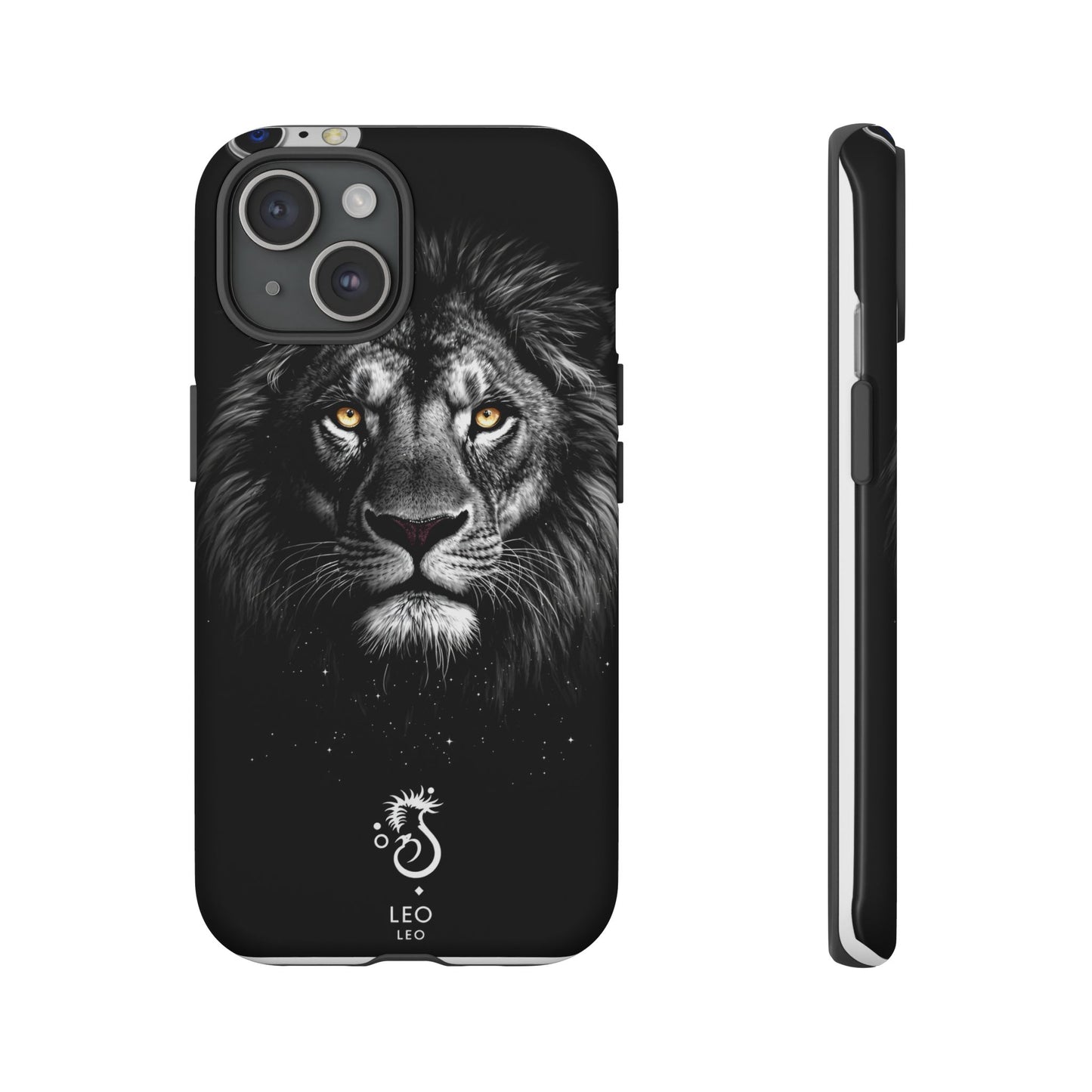 Funda para teléfono Leo Lion: resistente y elegante.