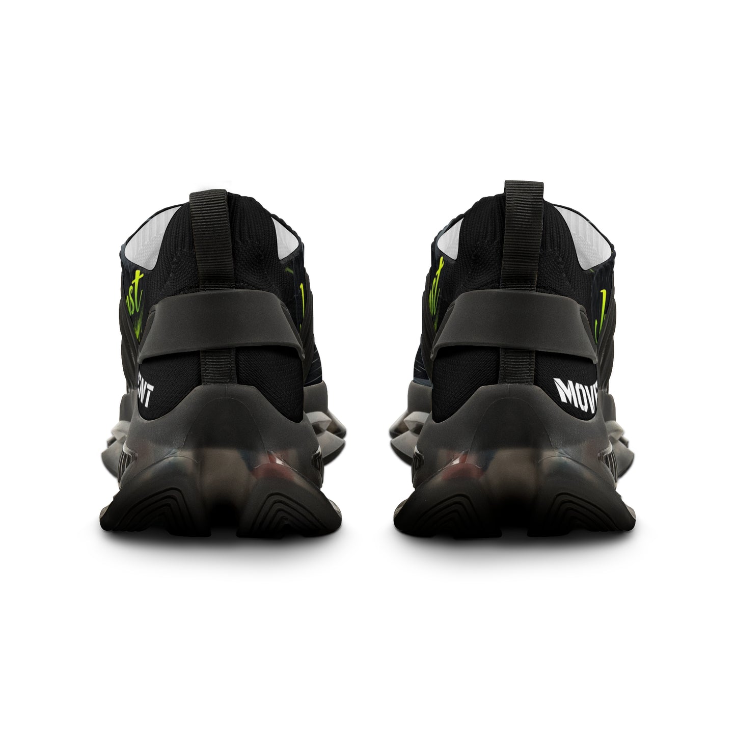 Stylish Mesh Sneakers for Everyday Comfort - "Move Different".  "JUST DRIP" design.