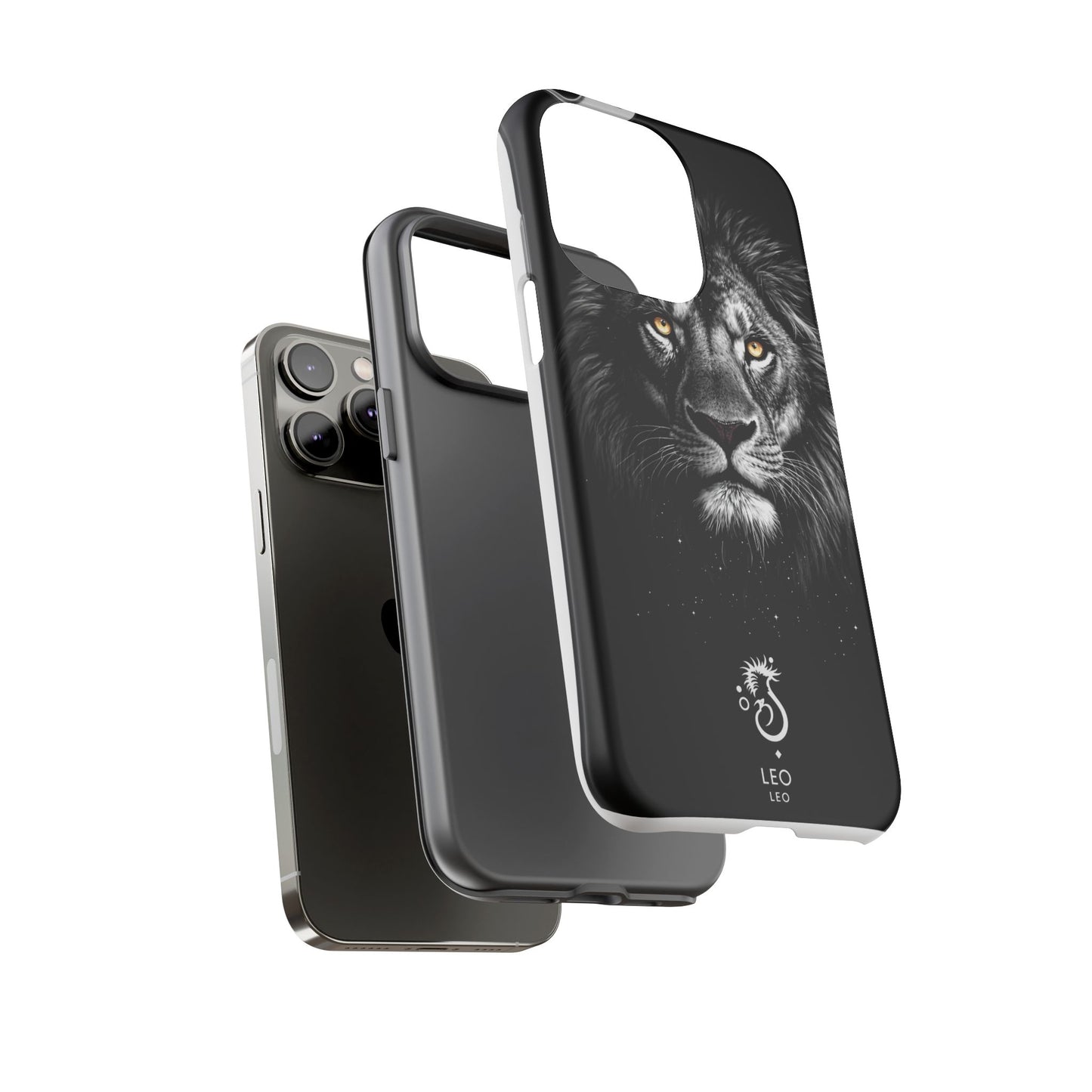Funda para teléfono Leo Lion: resistente y elegante.