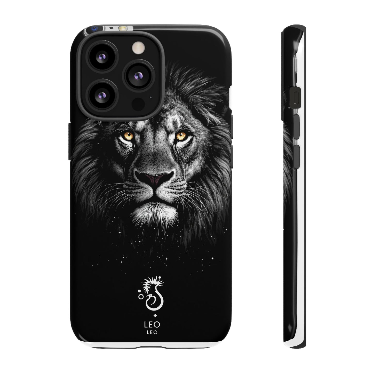 Funda para teléfono Leo Lion: resistente y elegante.