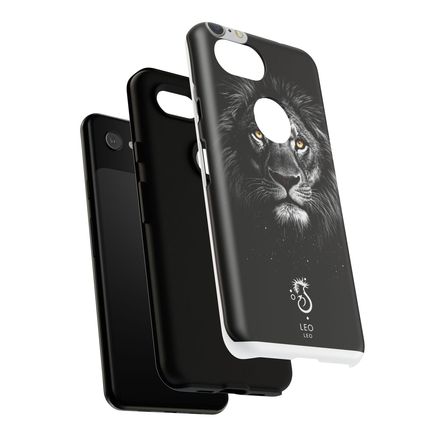 Funda para teléfono Leo Lion: resistente y elegante.