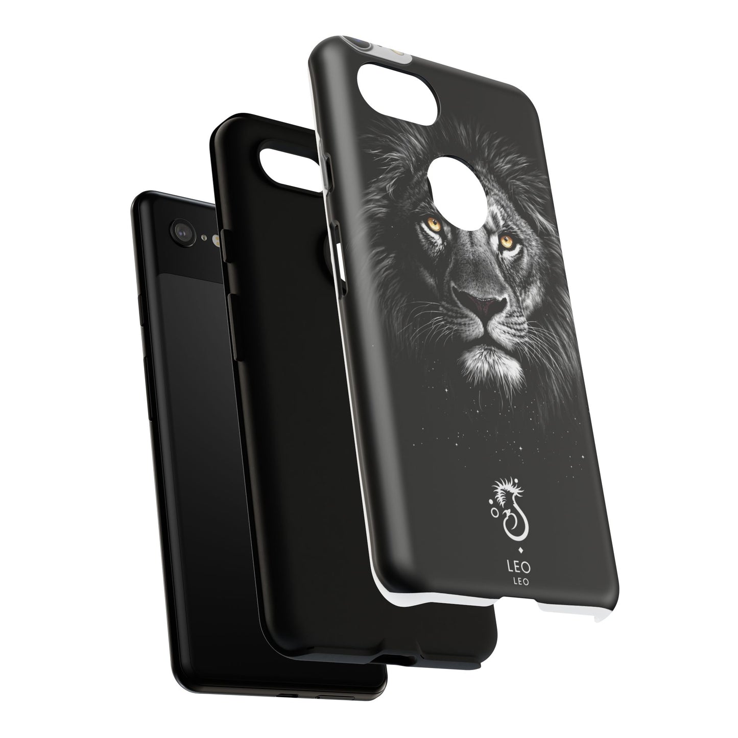 Funda para teléfono Leo Lion: resistente y elegante.