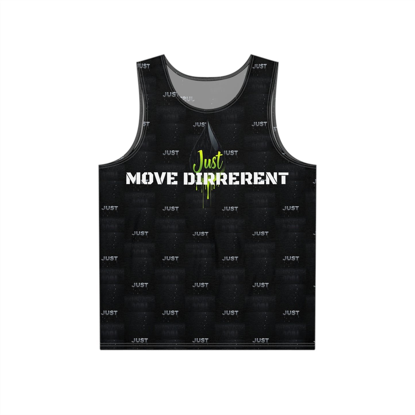 Men's Tank Top - "Just Drip", Move Different.- Motivational Workout Apparel