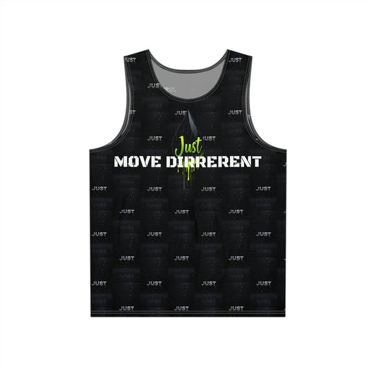 Men's Tank Top - "Just Drip", Move Different.- Motivational Workout Apparel