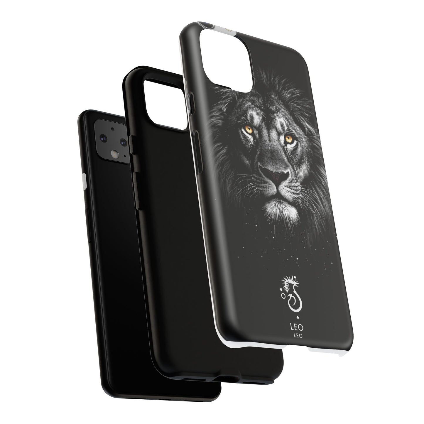 Funda para teléfono Leo Lion: resistente y elegante.