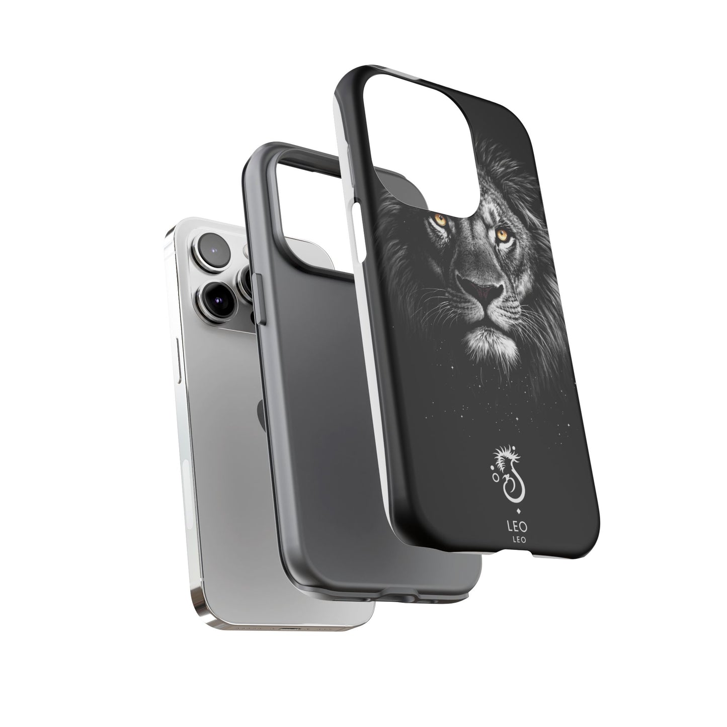 Funda para teléfono Leo Lion: resistente y elegante.