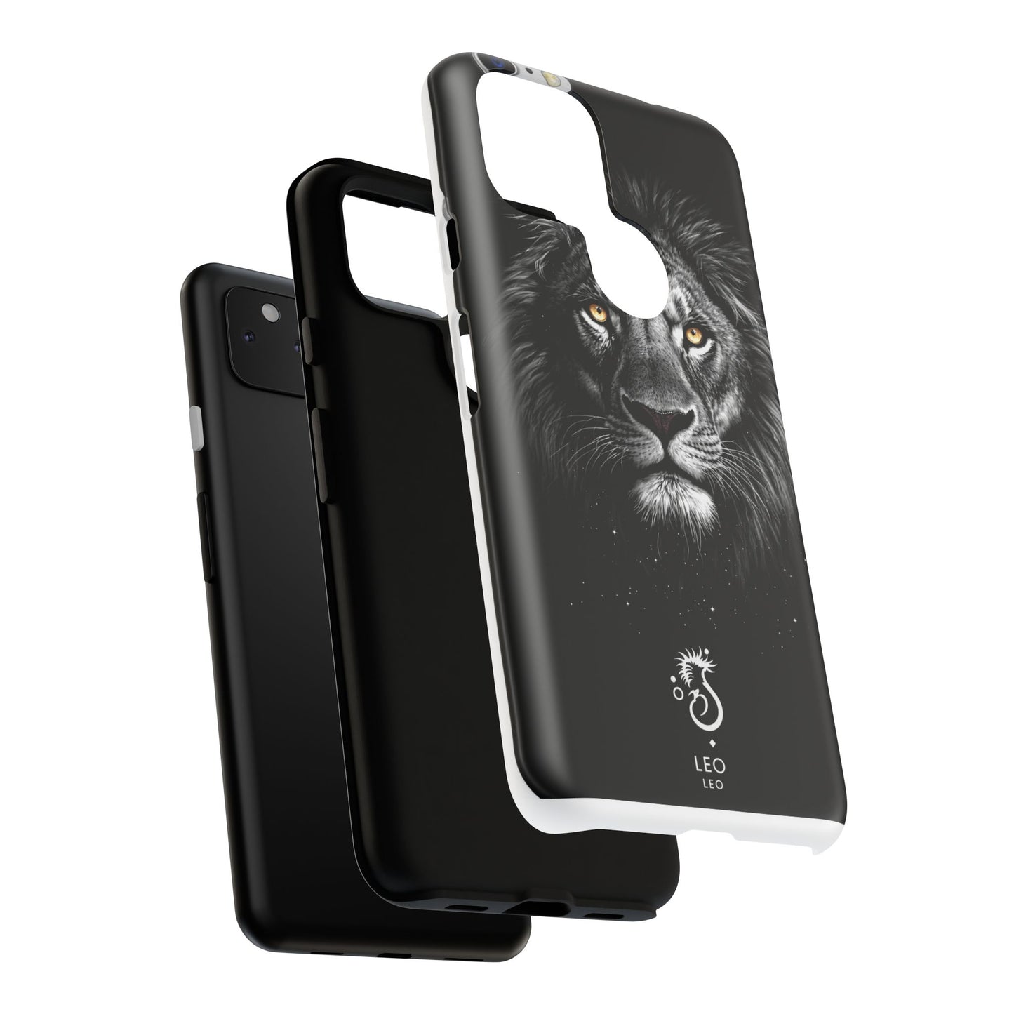 Funda para teléfono Leo Lion: resistente y elegante.