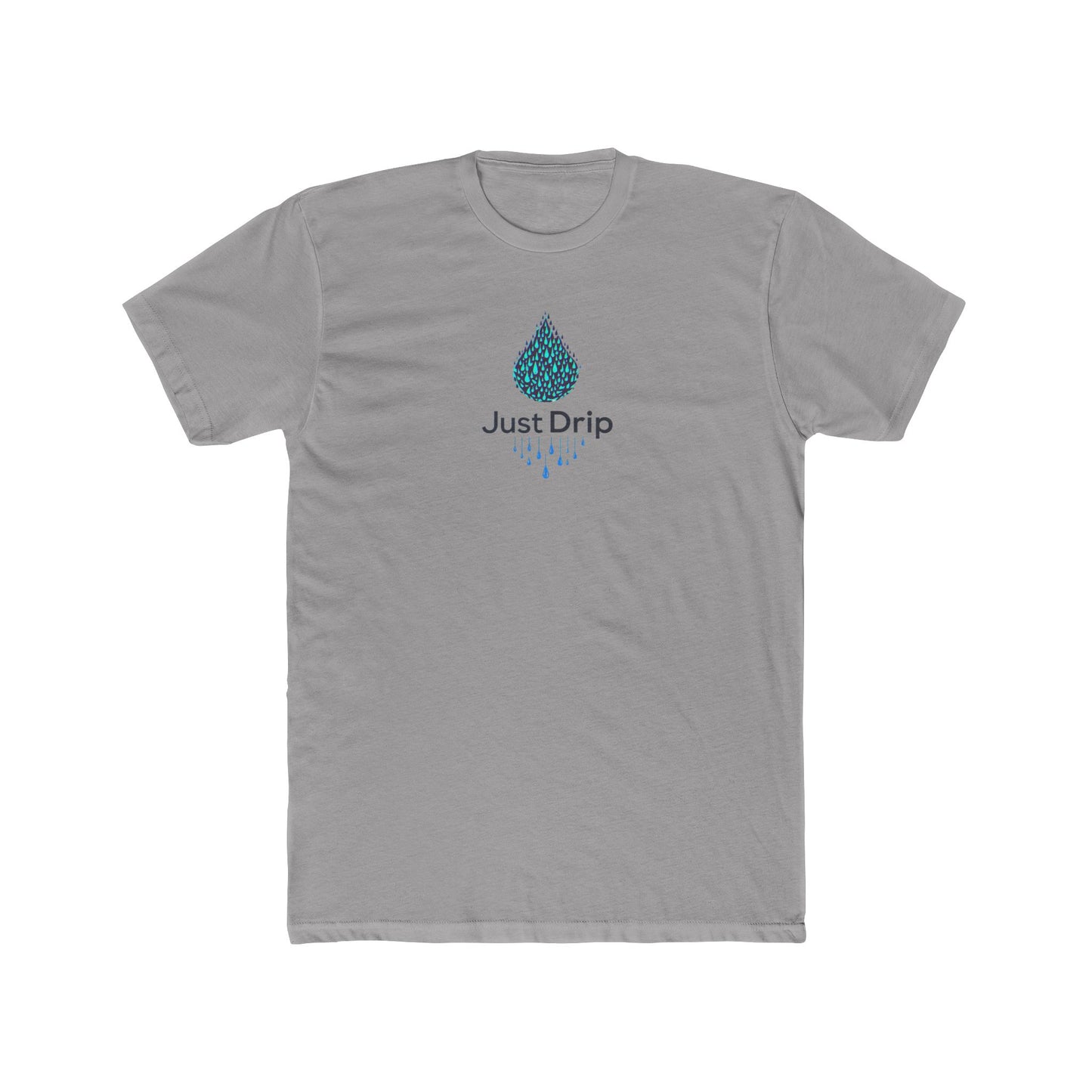 "Just Drip" MIX, Unisex Cotton Crew Tee - Casual & Stylish Graphic T-Shirt