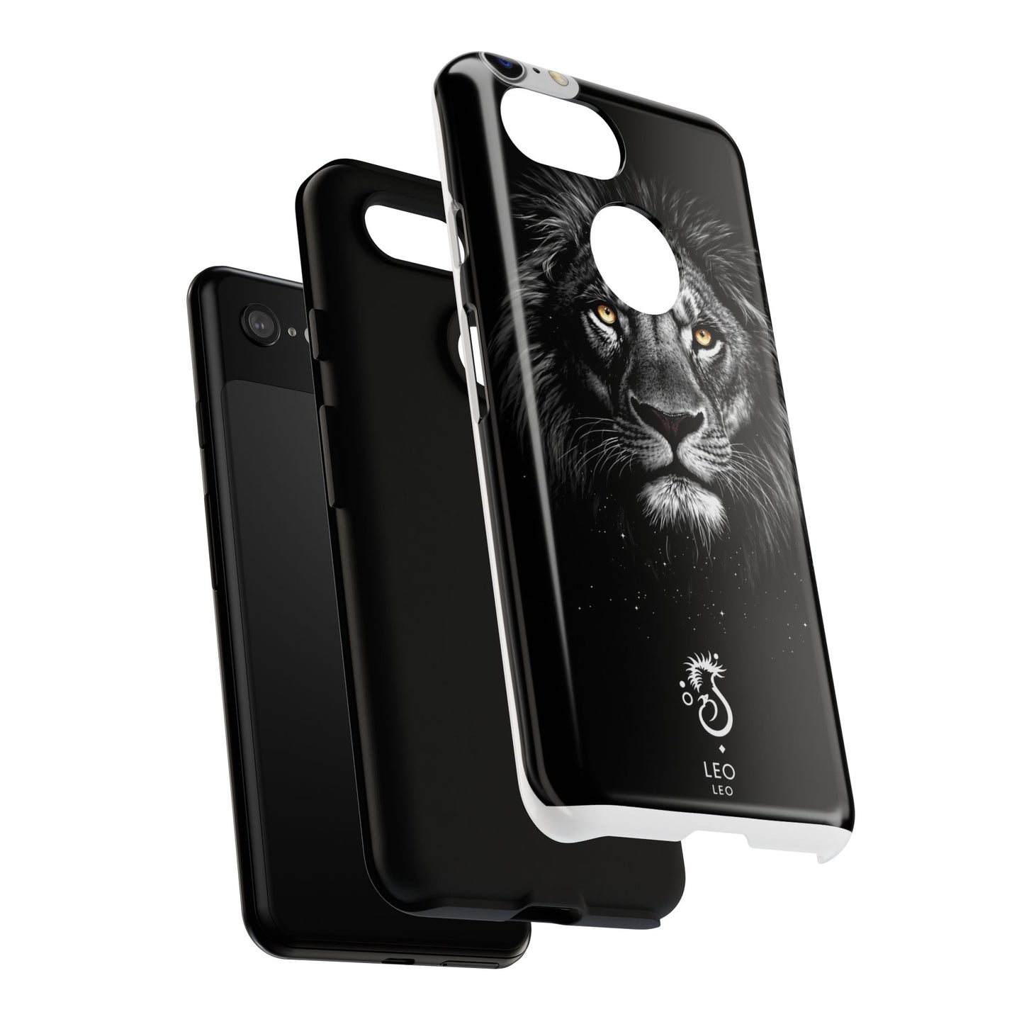 Funda para teléfono Leo Lion: resistente y elegante.