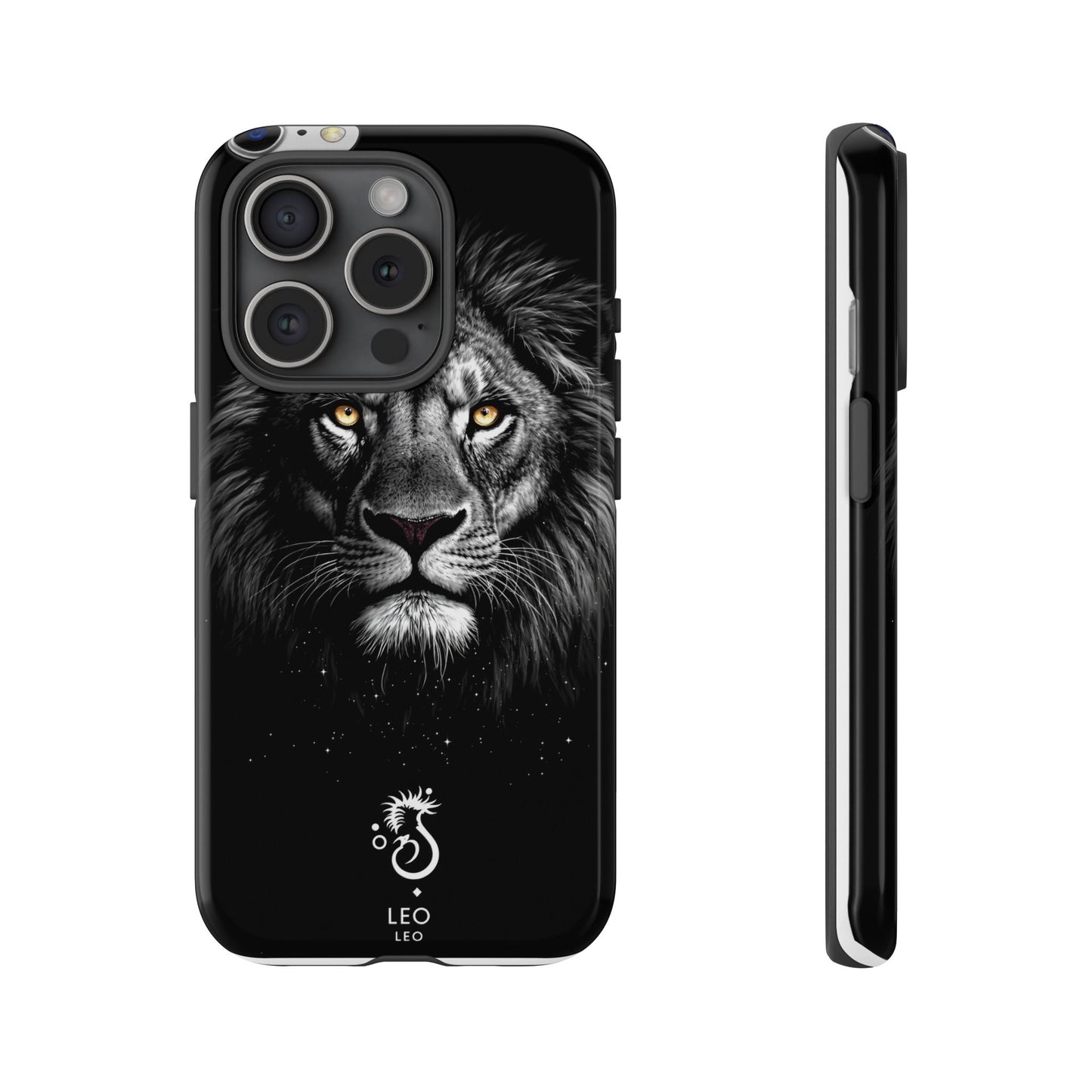 Funda para teléfono Leo Lion: resistente y elegante.