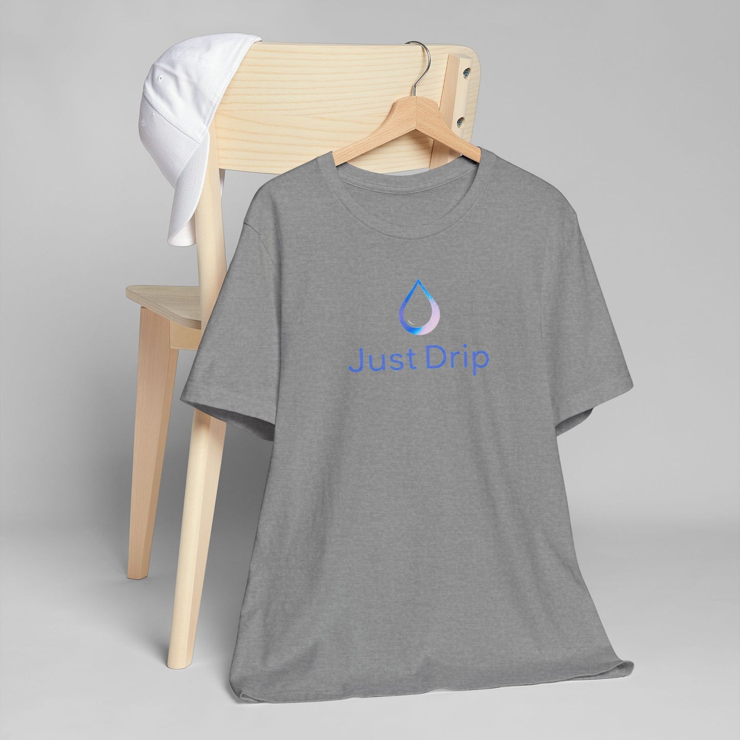 Camiseta unisex Just Drip: estilo informal y moderno para uso diario 