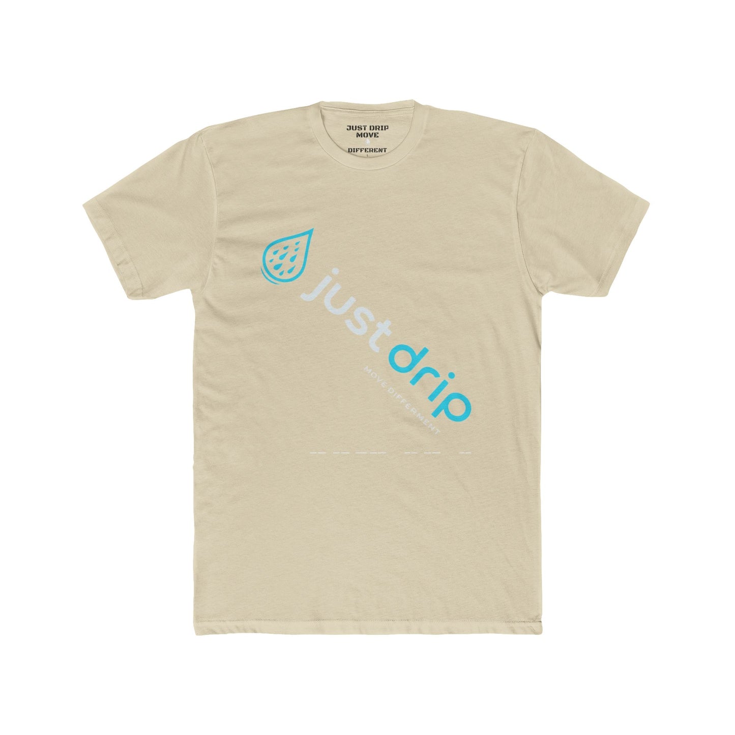 "Just Drip" MIX, Unisex Cotton Crew Tee - Casual & Stylish Graphic T-Shirt