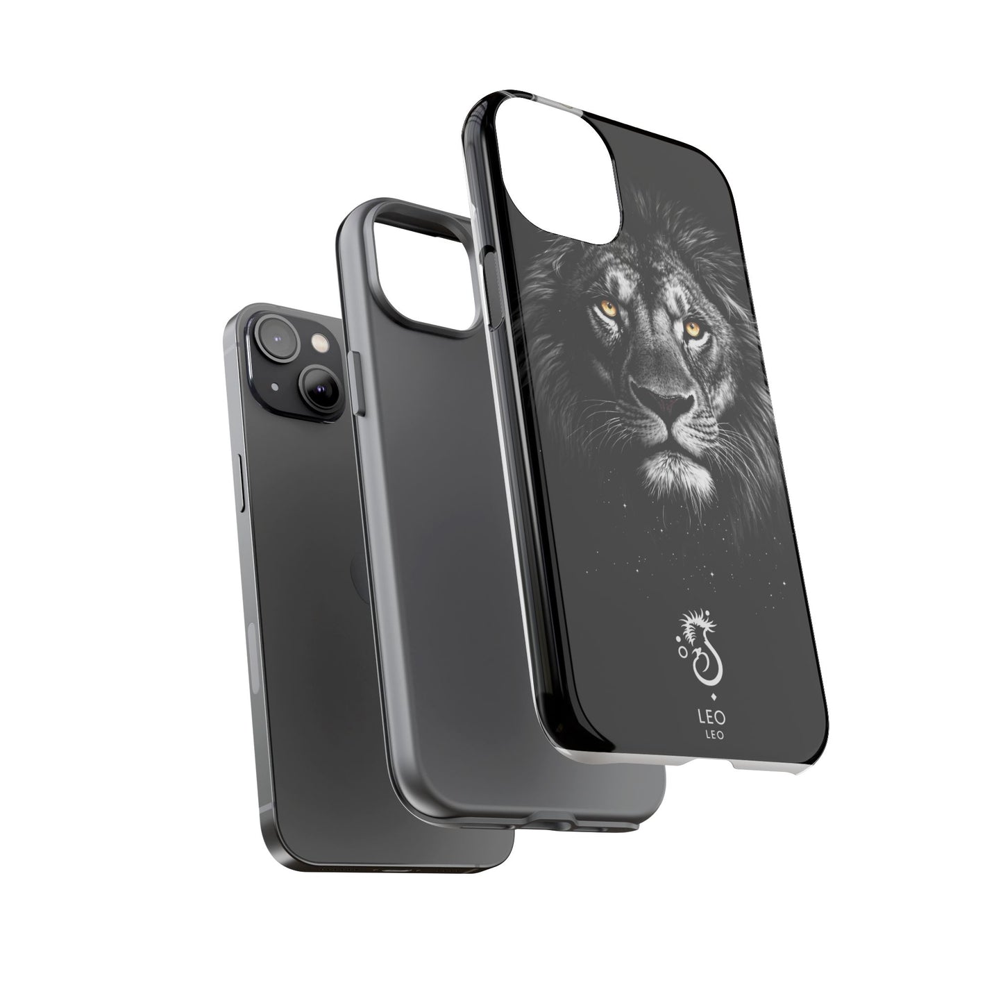 Funda para teléfono Leo Lion: resistente y elegante.