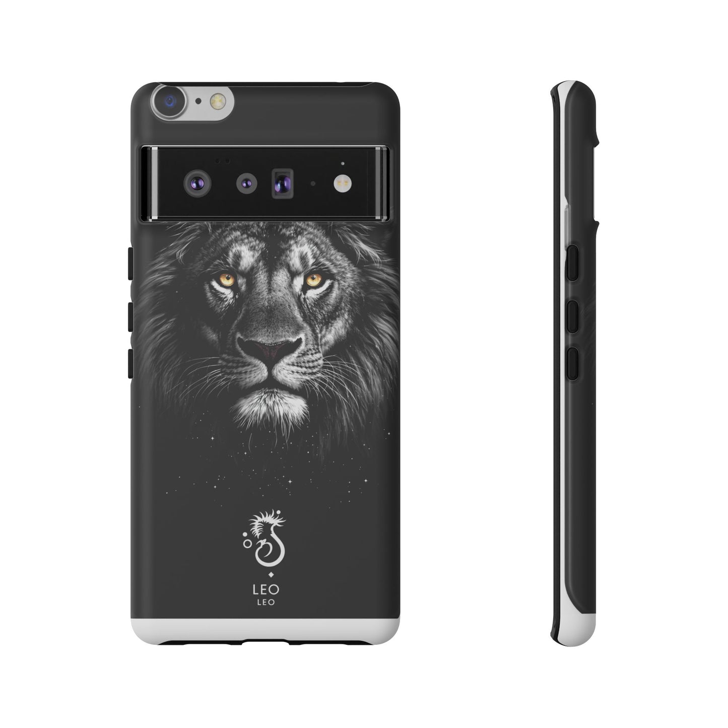 Funda para teléfono Leo Lion: resistente y elegante.