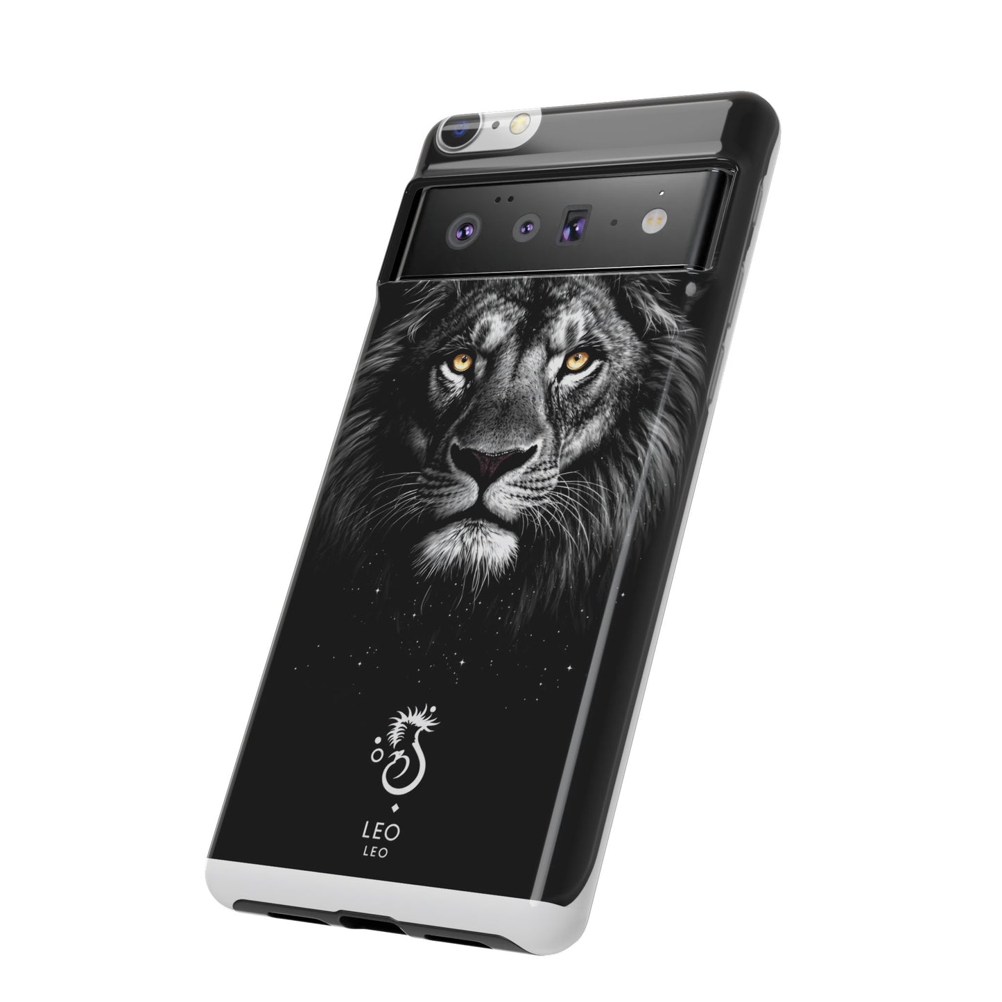 Funda para teléfono Leo Lion: resistente y elegante.