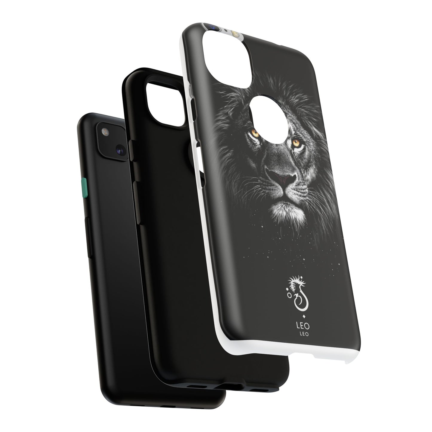 Funda para teléfono Leo Lion: resistente y elegante.