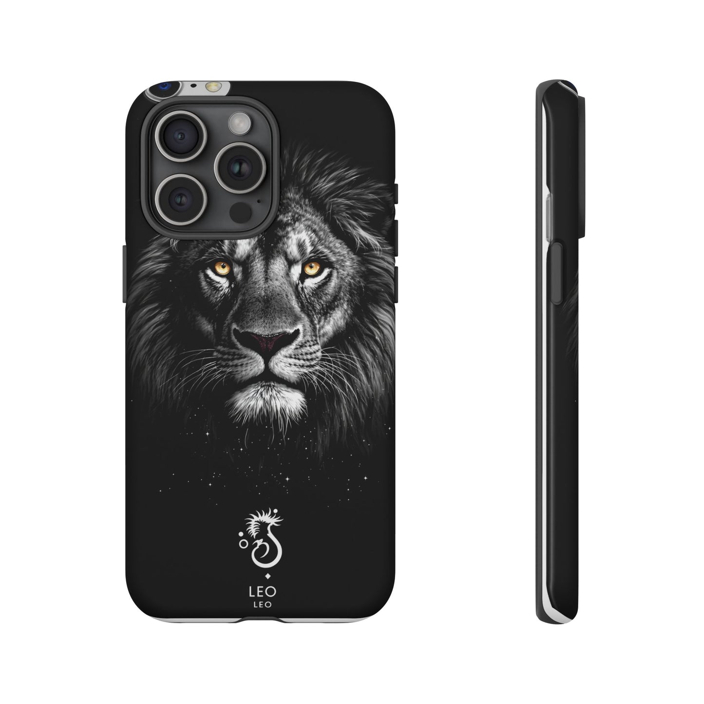 Funda para teléfono Leo Lion: resistente y elegante.