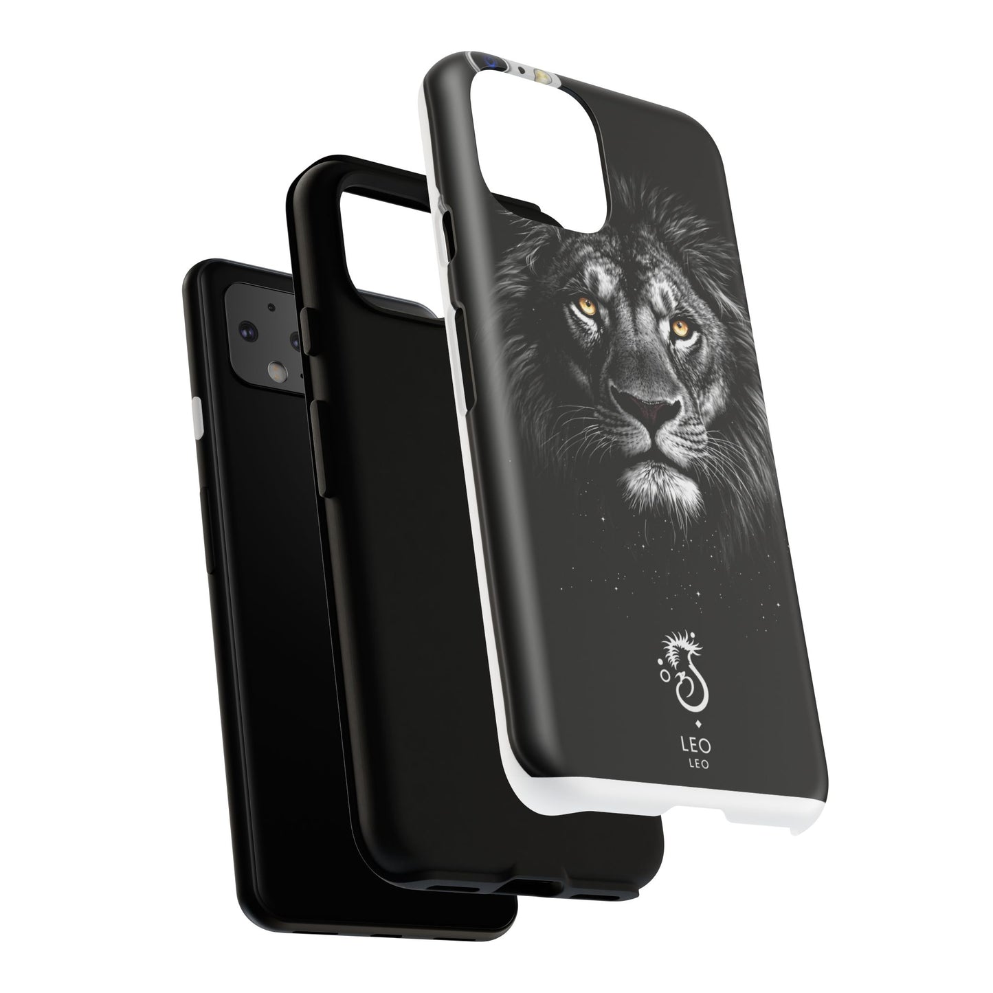 Funda para teléfono Leo Lion: resistente y elegante.