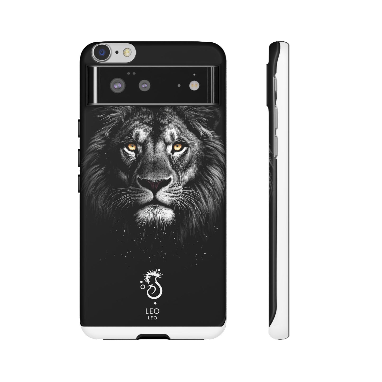 Funda para teléfono Leo Lion: resistente y elegante.