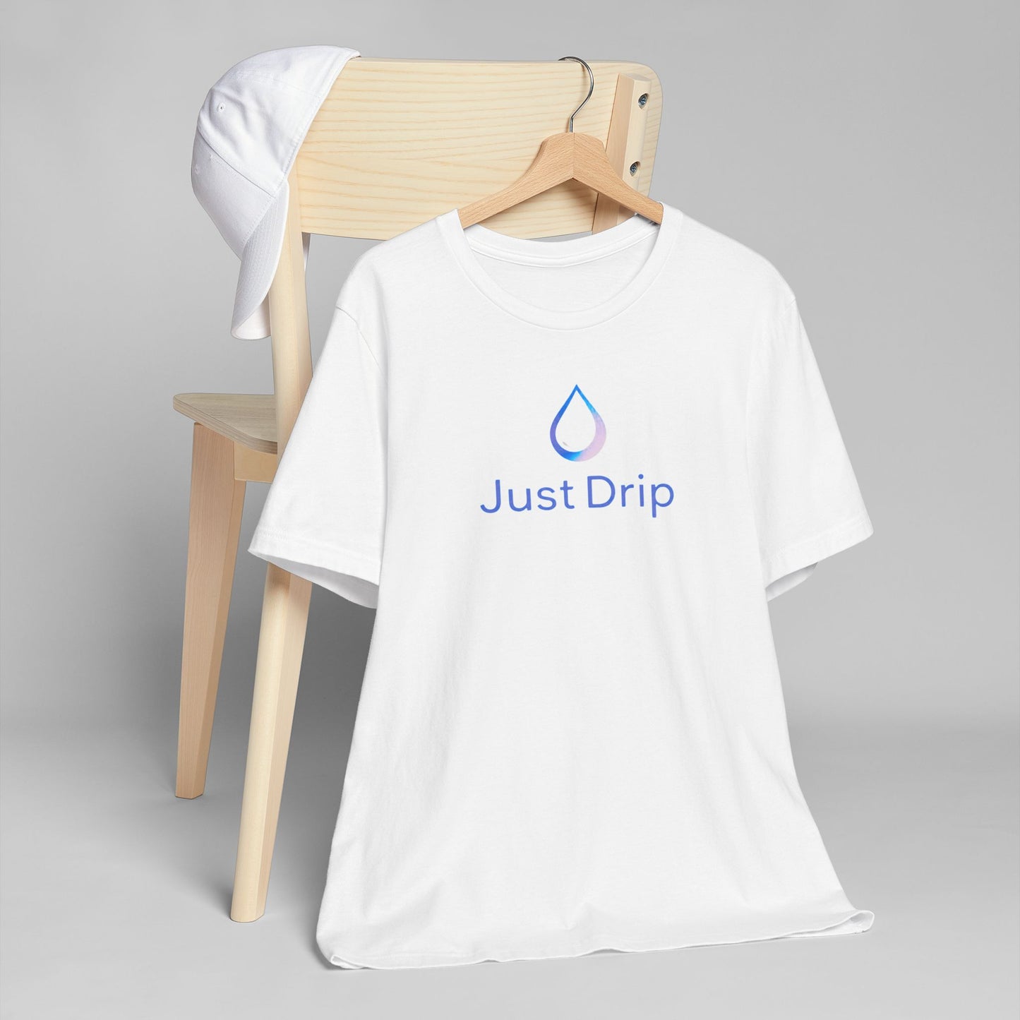 Camiseta unisex Just Drip: estilo informal y moderno para uso diario 