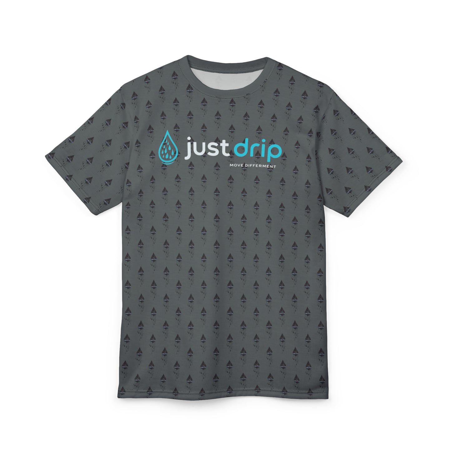 Polyester Tee Move Different/All Grit, No Quit 'Just Drip' T-Shirt