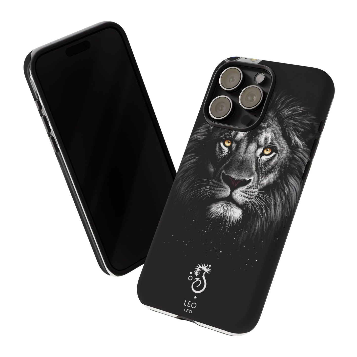 Funda para teléfono Leo Lion: resistente y elegante.
